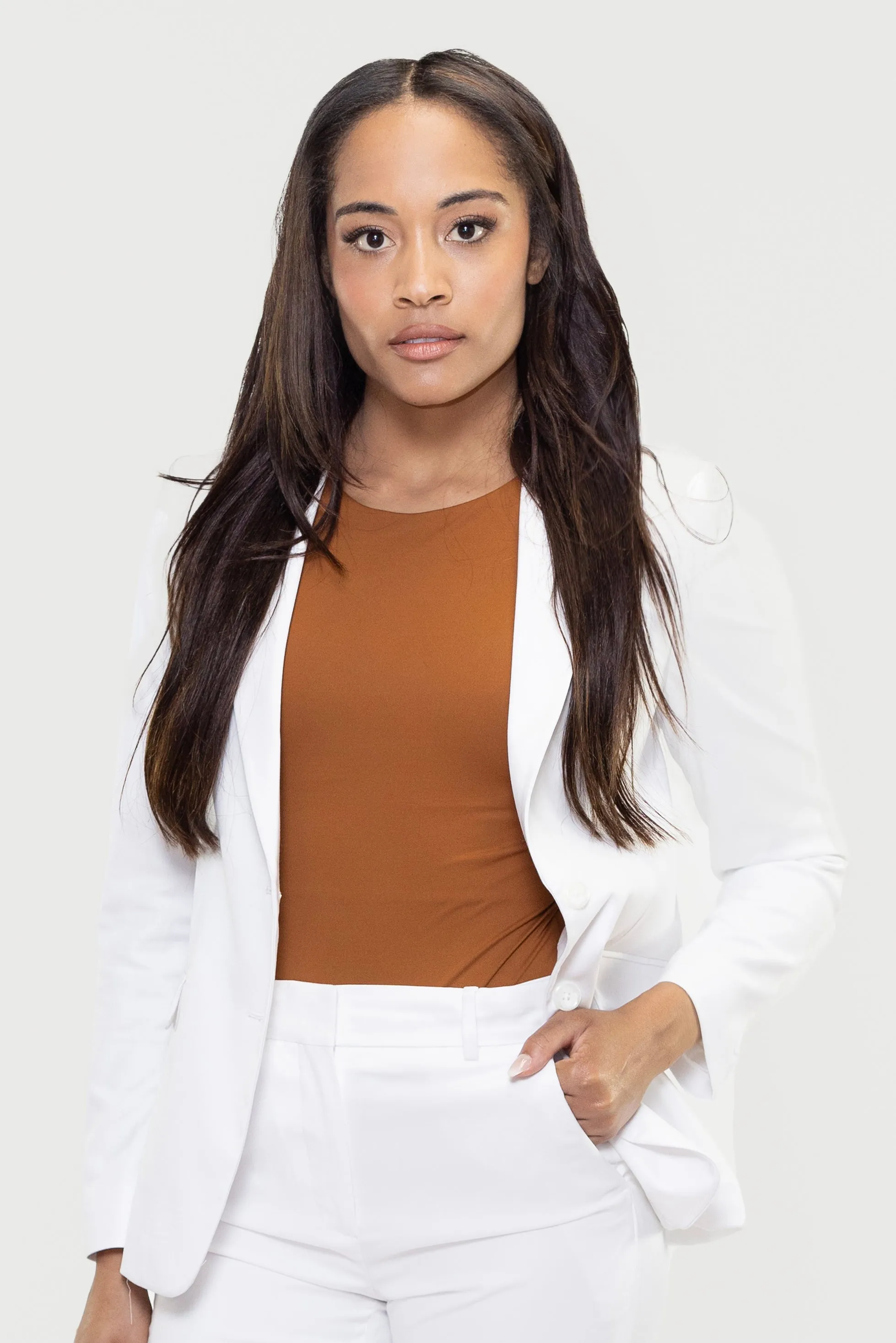 Women's White Suit Separates Jacket