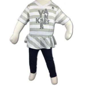 Yankees Infant Girl Top & Capri Outfit (Clearance)